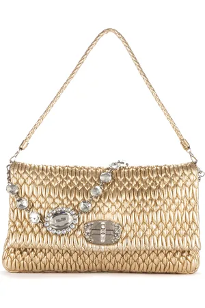 Miu Miu Napa Crystal Schoudertas