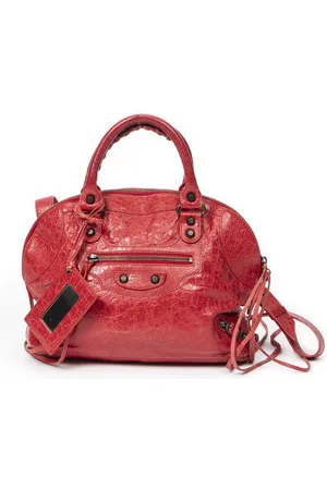 Balenciaga Motocross Classic Bowler Schoudertas