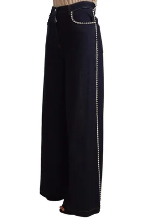 Dolce & Gabbana Kristal Verfraaide Flare Jeans