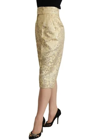 Dolce & Gabbana Brocade Shorts Voor Dames