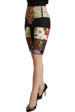 Dolce & Gabbana Floral Patchwork Shorts