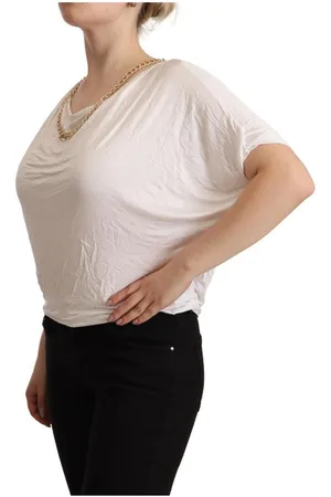 Guess Gedrapeerde Gebreide Top Voor Dames