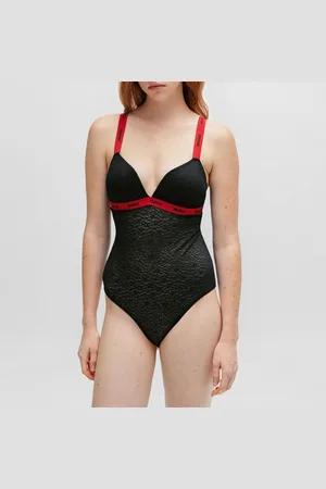 HUGO BOSS Sporty Lace Bodysuit voor dames in
