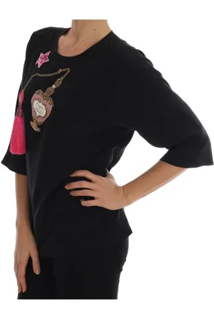 Dolce & Gabbana Zijden Kristallen Blouse