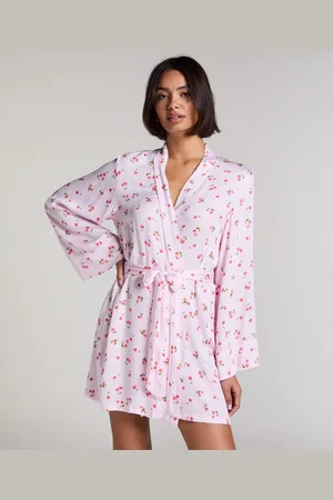 Hunkemöller KIMONO VIS SATIN PEACH