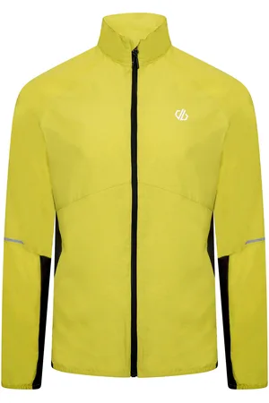 Dare 2B Heren Ablaze II Windshell Jas (Neon Spring/Zwart)