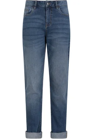 Mountain Warehouse Dames/Dames Boyfriend Jeans met omgeslagen zoom