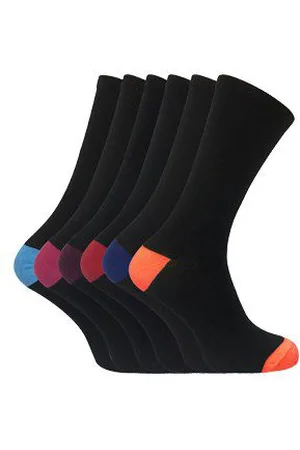 Sock Snob Set van 6 katoenen herensokken met nieuw patroon - Dee4