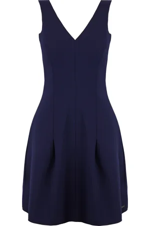 Armani Exchange Donkerblauwe korte jurk 3GYA36 YNU3Z 6548