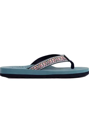 Weird Fish Dames/Dames Adila Gevlochten Teenslippers (Marine)