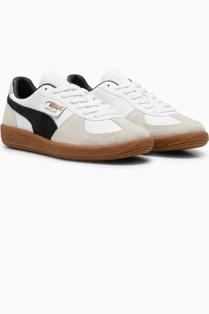 PUMA Palermo Leer /Zwart Trainers
