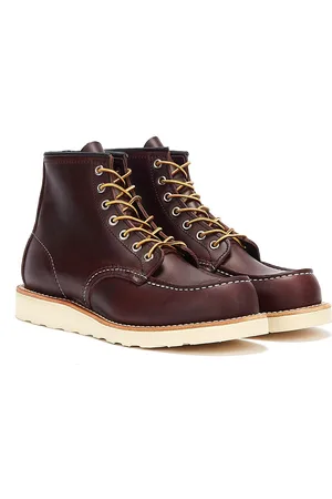 Red Wing Shoes Classic Moc Toe Excilbur Heren Zwart Kersen Laarzen
