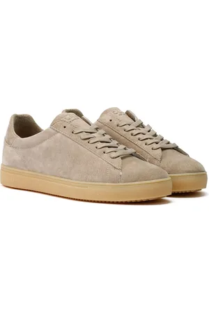 Clae Bradley Suede Heren Cashmere/Natural Gum Sportschoenen