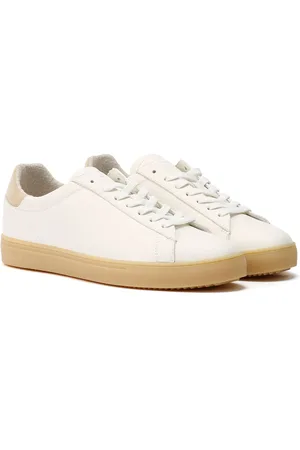 Clae Bradley Leather Heren /Naturaal Gum Sportschoenen