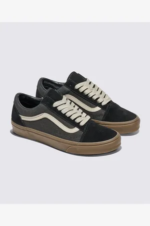 Vans Old Skool Heavy Canvas Zwarte Sportschoenen