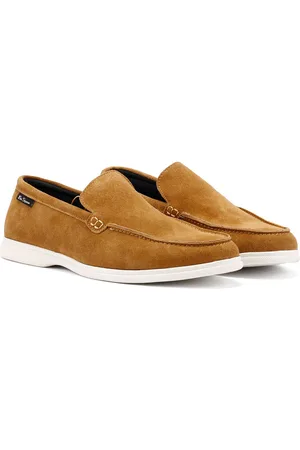 Ben Sherman Amarillo Suede Herenpantoffels, Tan