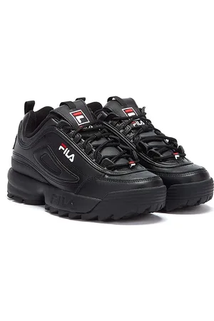 Fila Heren Dames Disruptor II Premium Sportschoenen - ( / Wit / Rood)