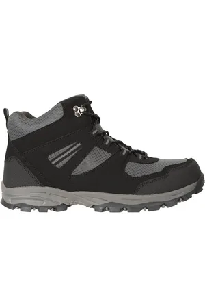 Mountain Warehouse Heren Mcleod Breed Wandelschoenen (Jet )