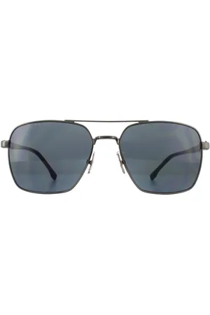 HUGO BOSS Zonnebril 1045/S V81 IR Donker Ruthenium Blauw