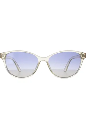 Calvin Klein CK20517S 740 kristal lichtgele zonnebril met kleurverloop