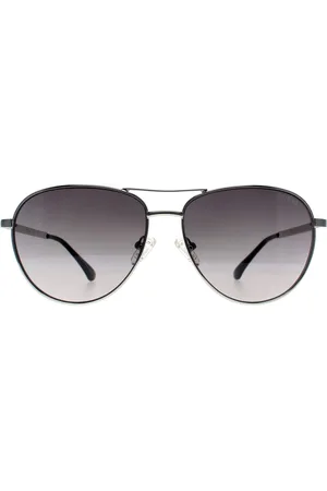 Guess Aviator Shiny Light Nickeltin Grey Gradient GF6157 voor dames