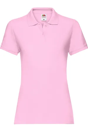 Fruit Of The Loom Dames/dames Premium Poloshirt (Lichtroze)