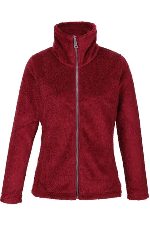 Regatta Dames/Dames Heloise Eyelash Fleece Full Zip Fleece Jas (Cabernet)