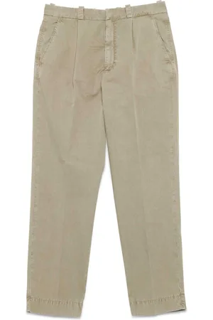 AMISH Nick Chino Poplin Pigment Dye Broek