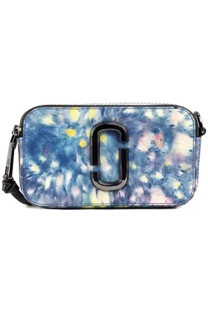 Marc Jacobs Aquarel Bedrukte Lederen Schoudertas