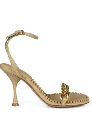 Bottega Veneta Dot Sandalen Beige