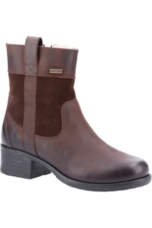 Hush Puppies Saskia Leer Vrouwen Laarzen