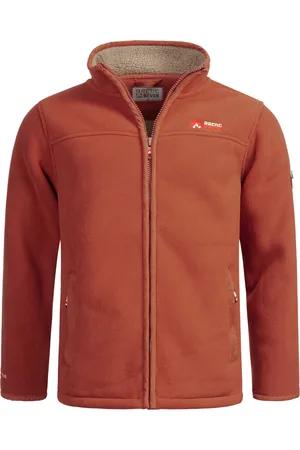 Arctic Fleecejack voor heren – terracotta