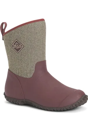 Muck Muck Laarzen Muckster II Mid Rubber Raisin Wellington Laarzen