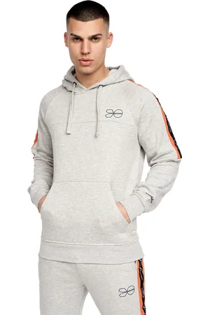 Crosshatch Heren Chillmake Hoodie (Grijze Mergel)
