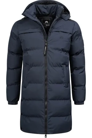 Arctic Heren Gewatteerde Winterparka Marine