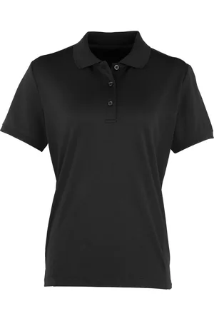 Premier Dames/dames Coolchecker korte mouw Pique Polo T-Shirt