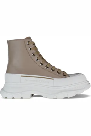 Alexander McQueen Sneakers Tread Slick Beige