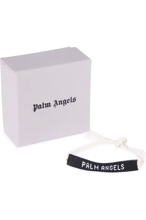 Palm Angels Accessoires Logo Armband in Zwart-Wit