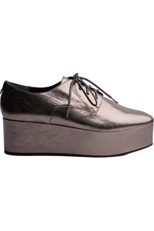 Calvin Klein E5566 Oxford-Schuhe mit Plateau für Damen