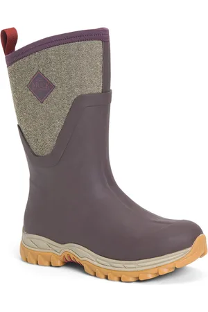 Muck Arctic Sport Mid Rubberen Wijn Regenlaarzen