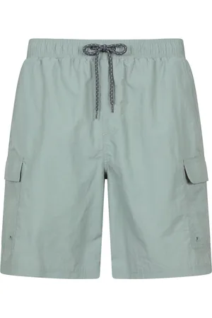 Mountain Warehouse Heren Shoreline Cargo Board Shorts (Lichtgroen)