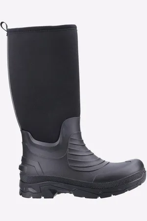 Cotswold Outdoor Kenwood Zwarte Regenlaarzen