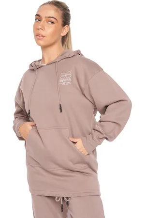 Crosshatch Dames/Dames Reny Hoodie (Donkere steen)
