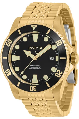 Invicta Pro Diver 39758 Heren Horloge - Automatisch Uurwerk - Roestvrij Staal met zwarte Wijzerplaat - 44mm