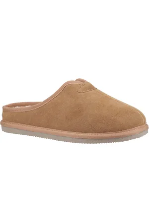 Hush Puppies Conrad Suède Herenslippers Tan