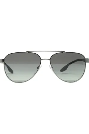 Prada PS54TS 5AV3M1 Silver Sunglasses