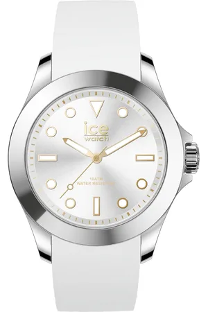 Ice-Watch Ice Watch Ice Steel - Classic - White Gold Dames Horloge 020384