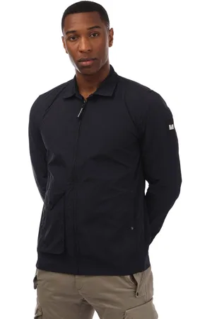 Weekend Offender Heren Granville Pocket Nylon Overshirt in