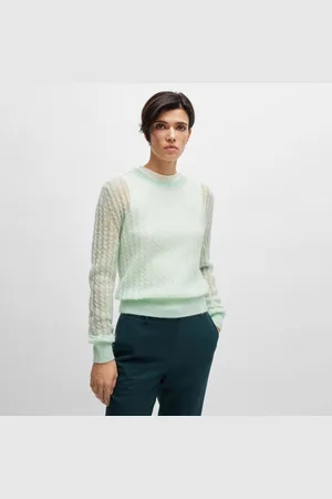 HUGO BOSS Dames FamilianaFine-Gauge Sweatshirt in