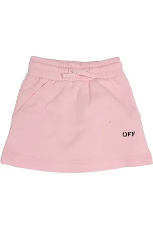 OFF-WHITE Meisjesrok Off White Juniors Off Stamp in zwart
